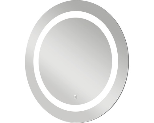 Ronde spiegel met LED-verlichting