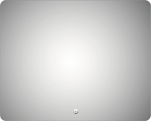 Rechthoekige spiegel met afgeronde hoeken