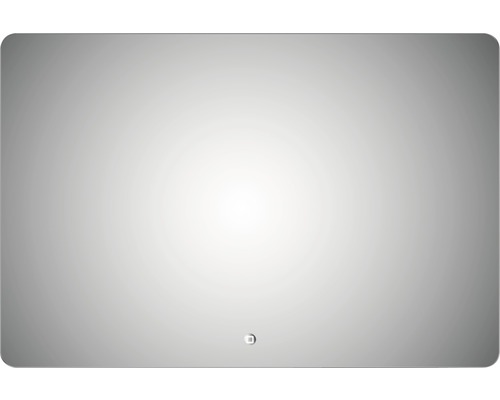 Rechthoekige spiegel met afgeronde hoeken