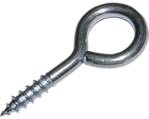 DRESSELHAUS Schroefoog 12x4 mm galv.verzinkt, 100 stuks Oogschroef van metaal