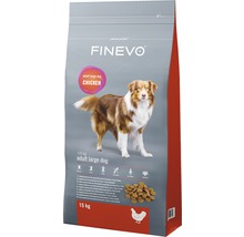 FINEVO Hondenvoer droog Adult Dog L kip 15 kg-thumb-0