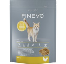 FINEVO Kattenvoer droog Senior kip 0,4 kg-thumb-0