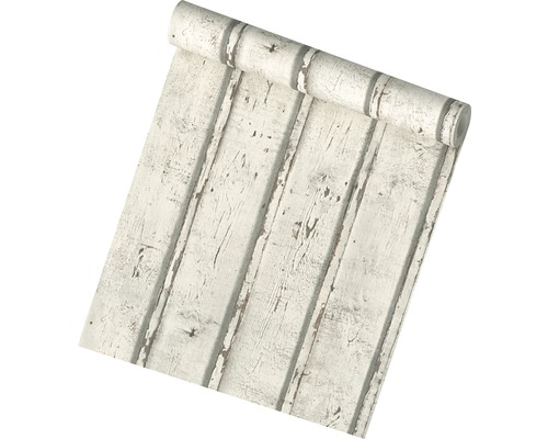 Rol behang met houten plankenpatroon