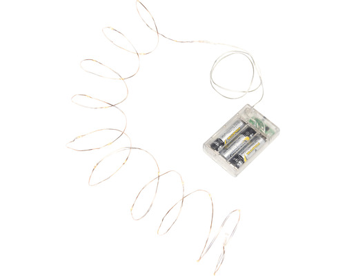 Batterijgevoede lichtsnoer met batterijen