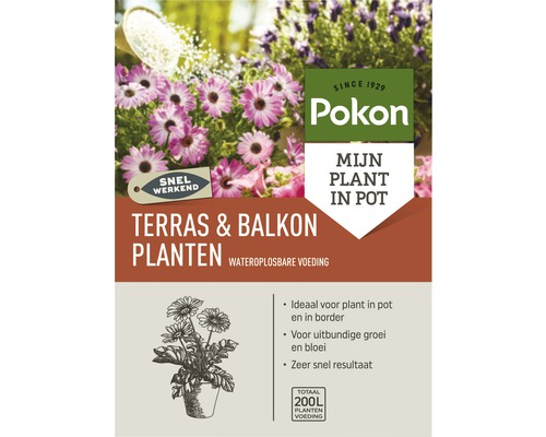 POKON Terras & Balkon Planten wateroplosbare voeding 500 g