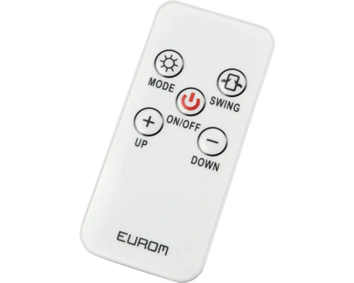 Eurom afstandsbediening voor het bedienen van verschillende apparaatfuncties