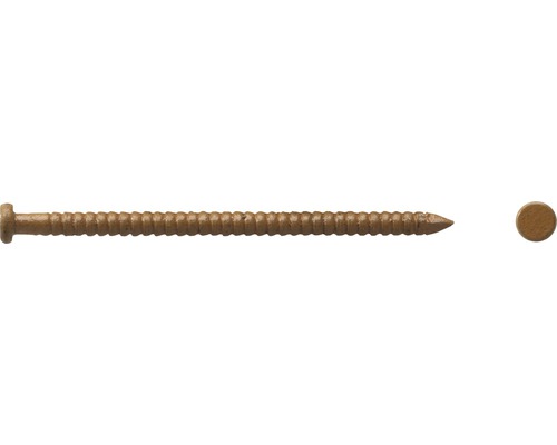 DRESSELHAUS Ringnagel 1,6x26 mm platkop bruin, 140 stuks DRESSELHAUS Ringnagel 1,6x26 mm platkop bruin, 140 stuks