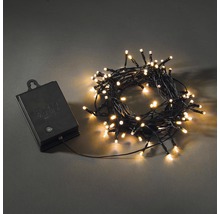Batterijgevoede lichtslinger met warm witte ledlampen