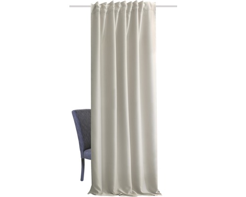 Gordijn van stof met plooiband