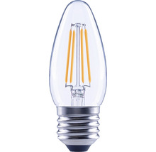 FLAIR LED lamp E27/2W C35 warmwit helder