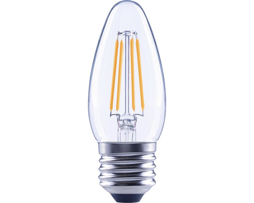 FLAIR LED lamp E27/2W C35 warmwit helder
