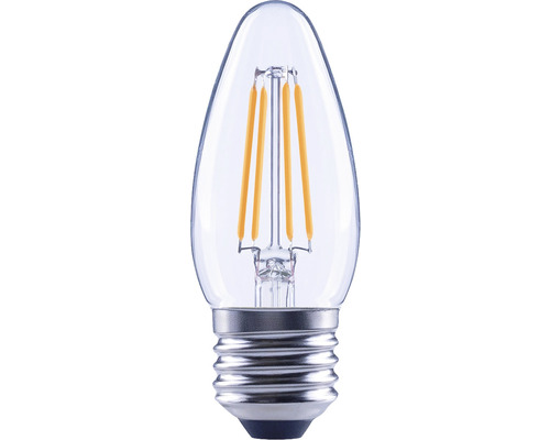 FLAIR LED lamp E27/4W C35 warmwit helder