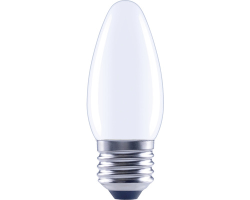 FLAIR LED lamp E27/6W C35 warmwit mat