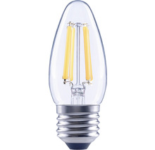 FLAIR LED lamp E27/5,5W C35 warmwit helder