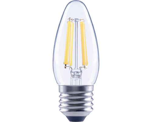 FLAIR LED lamp E27/5,5W C35 warmwit helder