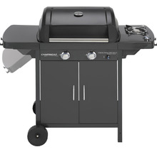 Campingaz gasbarbecue met twee branders, zijbrander en onderkast