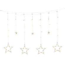 Stervormige lichtketting met LED-verlichting ter decoratie