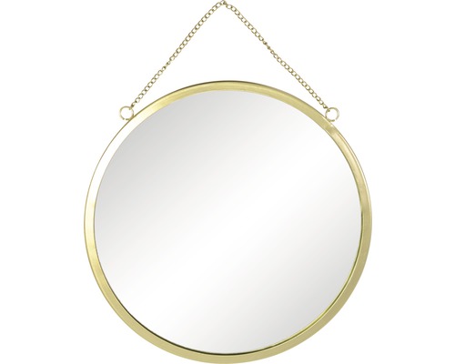 THE WALL Spiegel Scandi goud ø 29 cm THE WALL Spiegel Scandi goud ø 29 cm