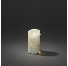 Decoratieve ledkaars met lichtslinger voor sfeervolle verlichting