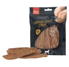 Verpakking kippenfilet voor honden