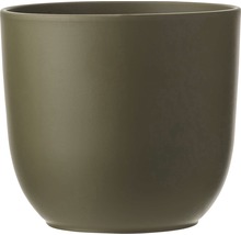 Effen kleurige keramische plantenpot
