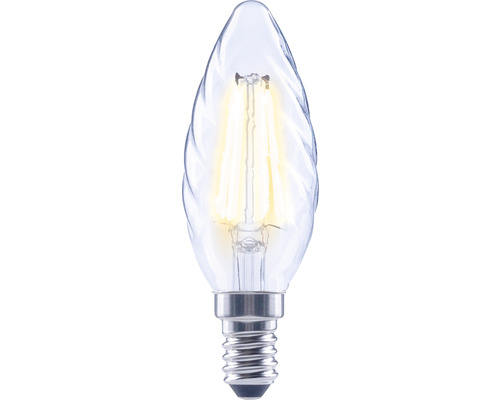 Heldere LED lamp in kaarsvorm met E14 fitting