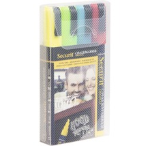 Securit krijtstiftenset met vier stiften in verpakking