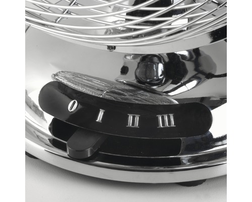 Detail van een ventilator met snelheidsregelaar