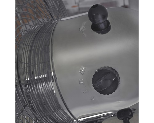 Detail van een ventilator met snelheidsregelaar