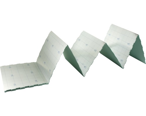 Isolerend behang in harmonica vorm