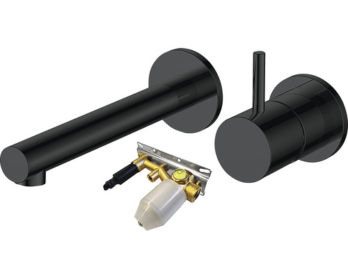 Wandkraan met inbouwdeel voor de badkamer