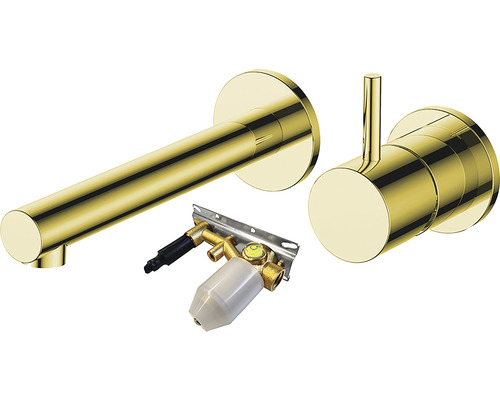 Wandkraan voor wastafel met inbouwdeel