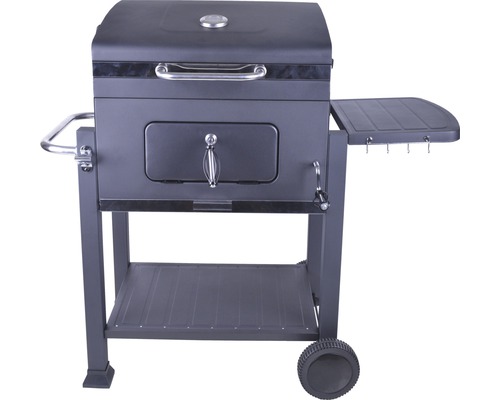 Houtskool Barbecue Montreal zwart, 117,5x66x107,5 cm