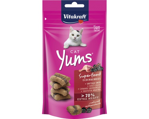 VITAKRAFT Kattensnack Yums vlierbes 40 g
