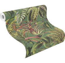 Rol behang met jungle motieven