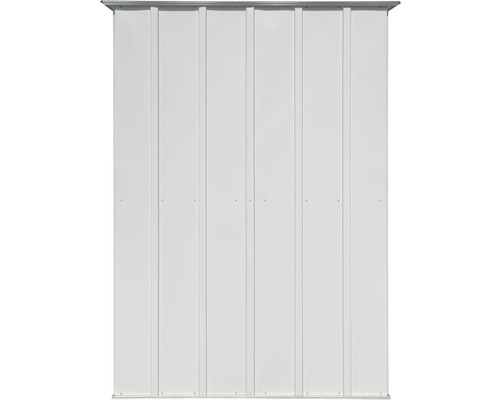 Overzicht van een metalen gevelbekleding