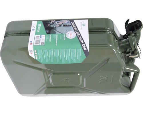 Brandstof jerrycan met een inhoud van 20 liter