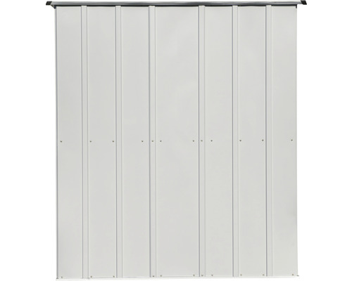 Metalen wandelement voor tuinhuis