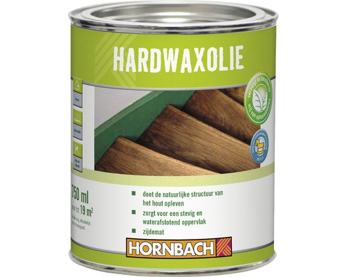HORNBACH Hardwax olie kleurloos 750 ml Blik hardwaxolie voor houten oppervlakken