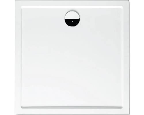 Vierkante douchebak met afvoer