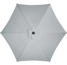 Parasol Basic lift Neo lichtgrijs Ø 300 cm