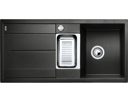 Spoelbak van silgranit met afdruipvlak en spoelbak