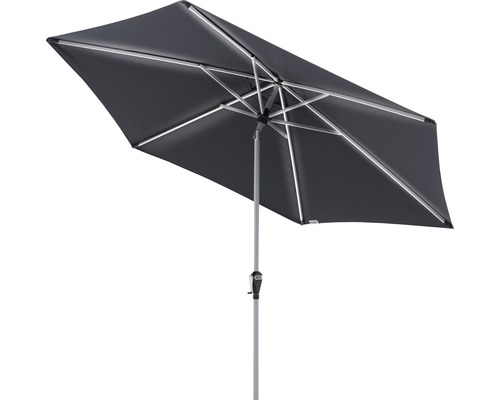 Rechthoekige parasol voor de tuin