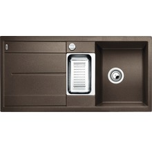 Spoelbak met afdruiprek en zeef