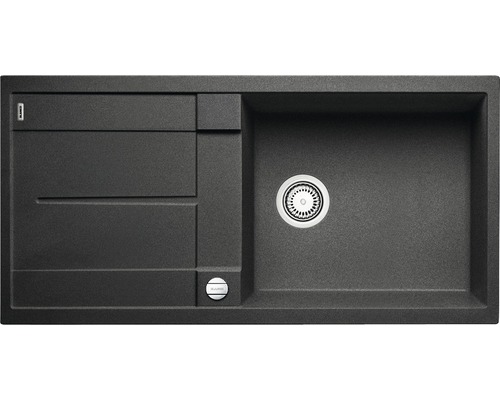 Granieten gootsteen met afdruiprek