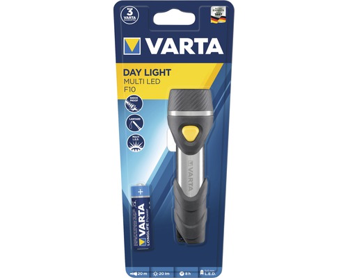 Varta Day Light Multi LED F10 zaklamp met batterij