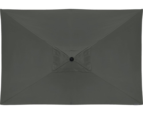 Rechthoekige parasol van bovenaf