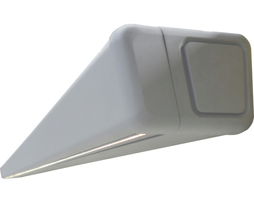 Grijze led-wandlamp