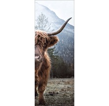 PURE LIVING Schilderij canvas Schotse Hooglander 27x77 cm