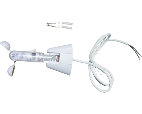 Windsensor met bevestigingsmateriaal voor windmeting